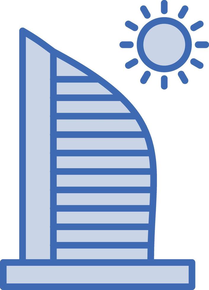 Burj al Arab Vector Icon