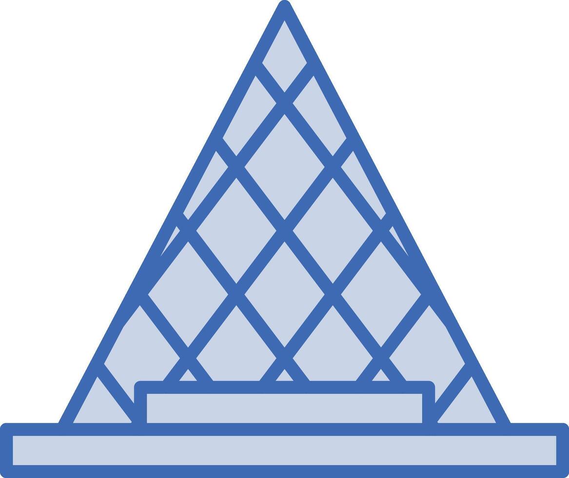 Louvre Vector Icon