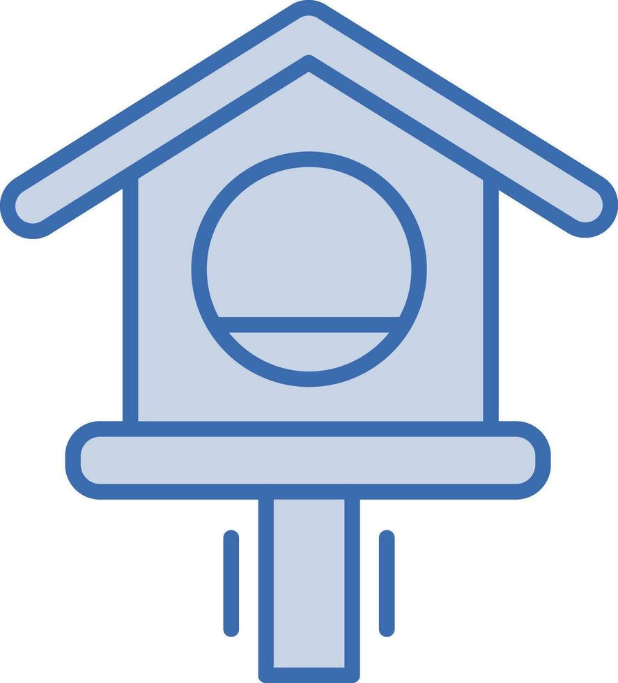 Birds House Vector Icon