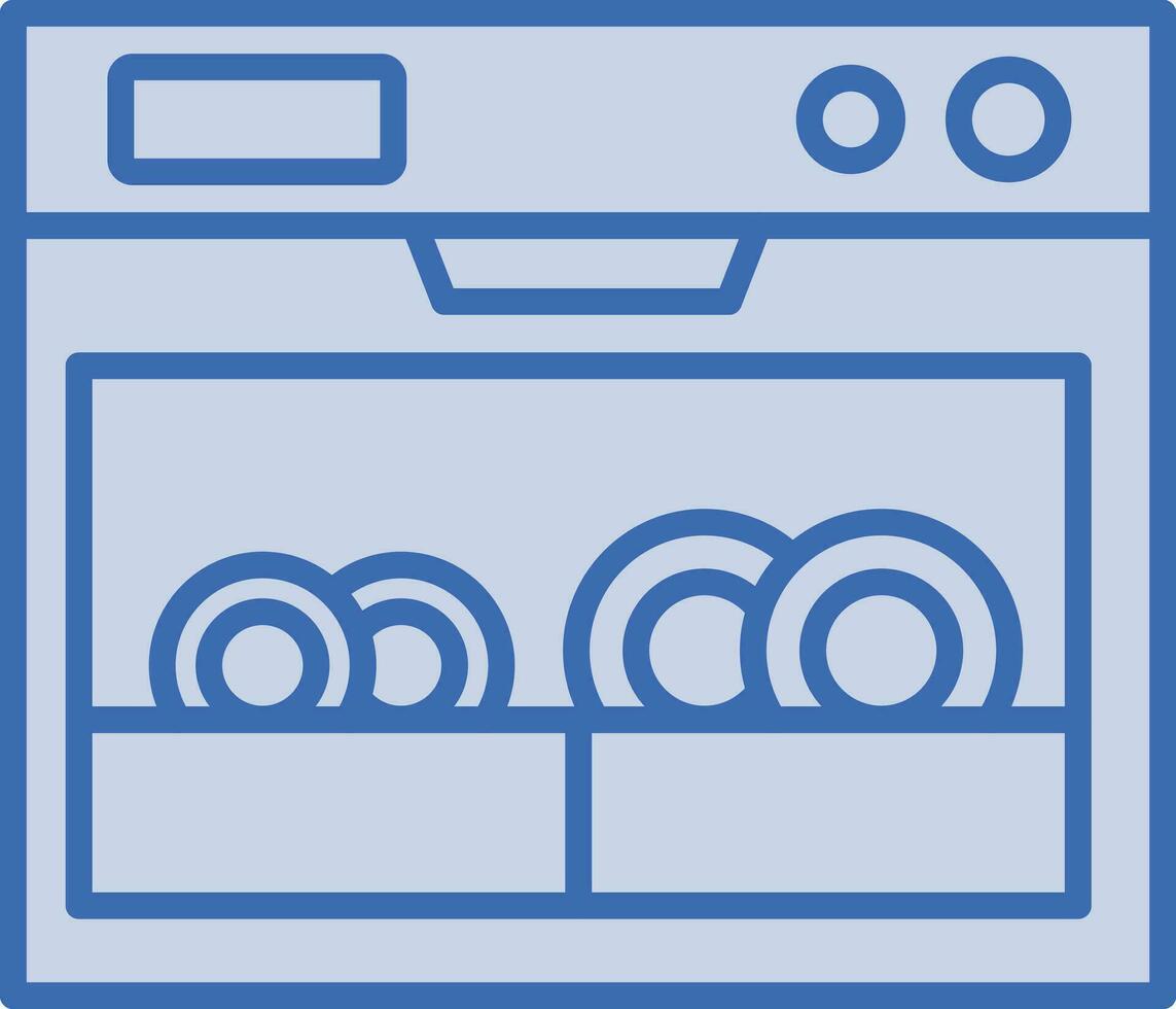 Dishwashing Vector Icon