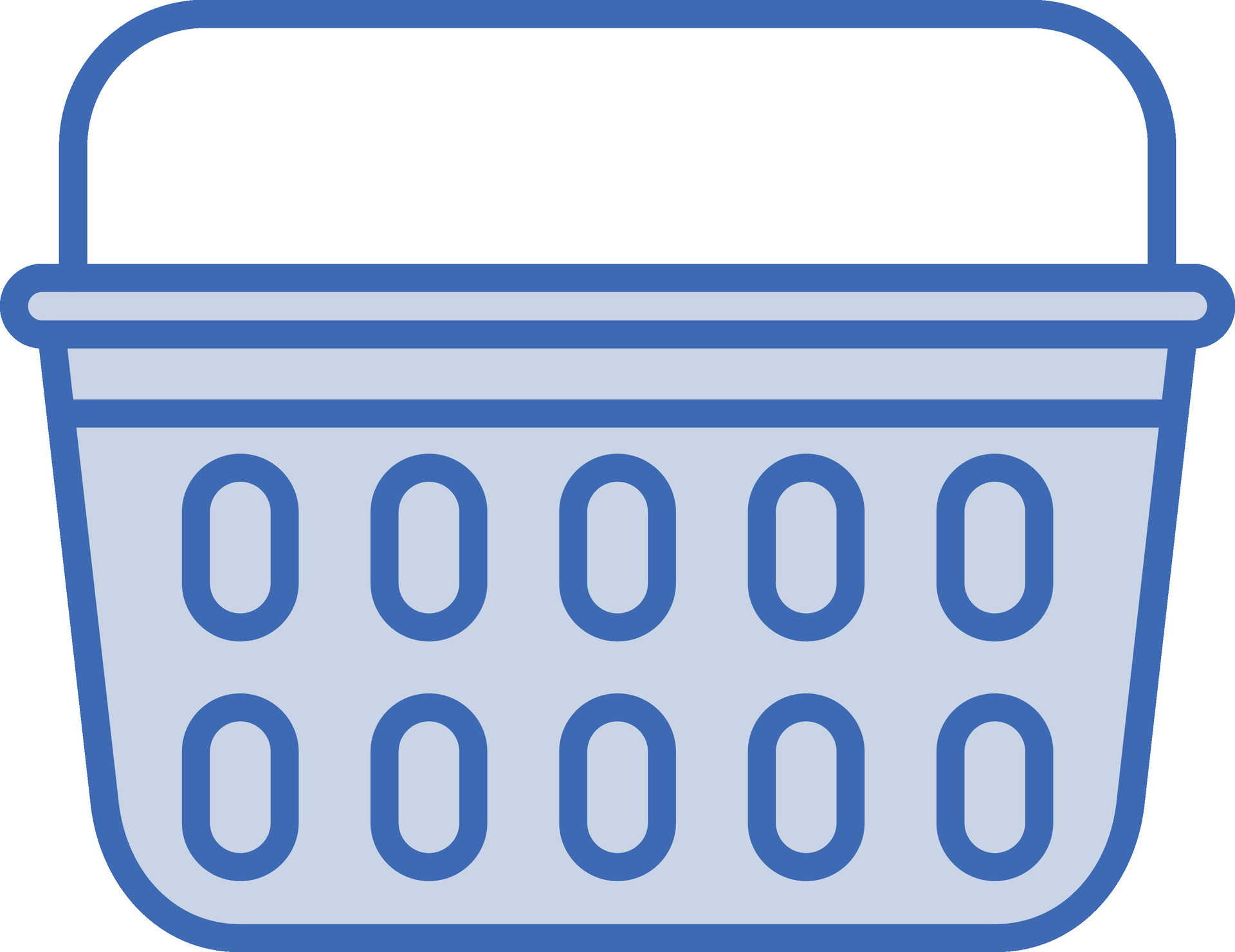 Laundry Basket Vector Icon 31079496 Vector Art at Vecteezy