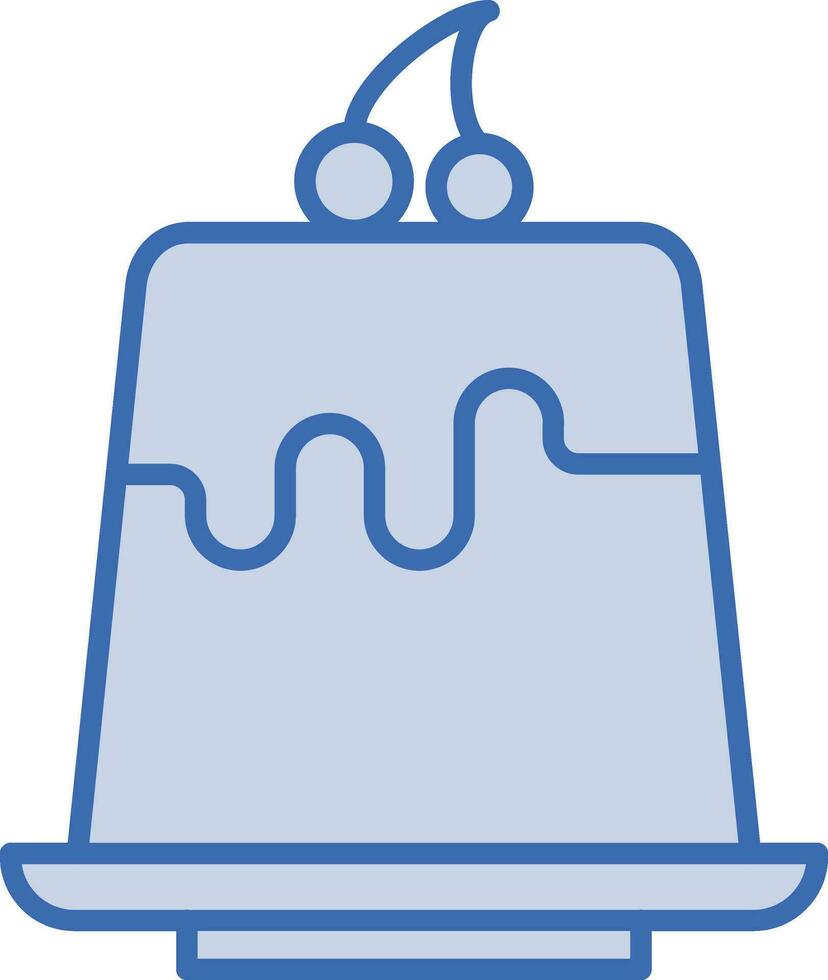 Pudding Vector Icon