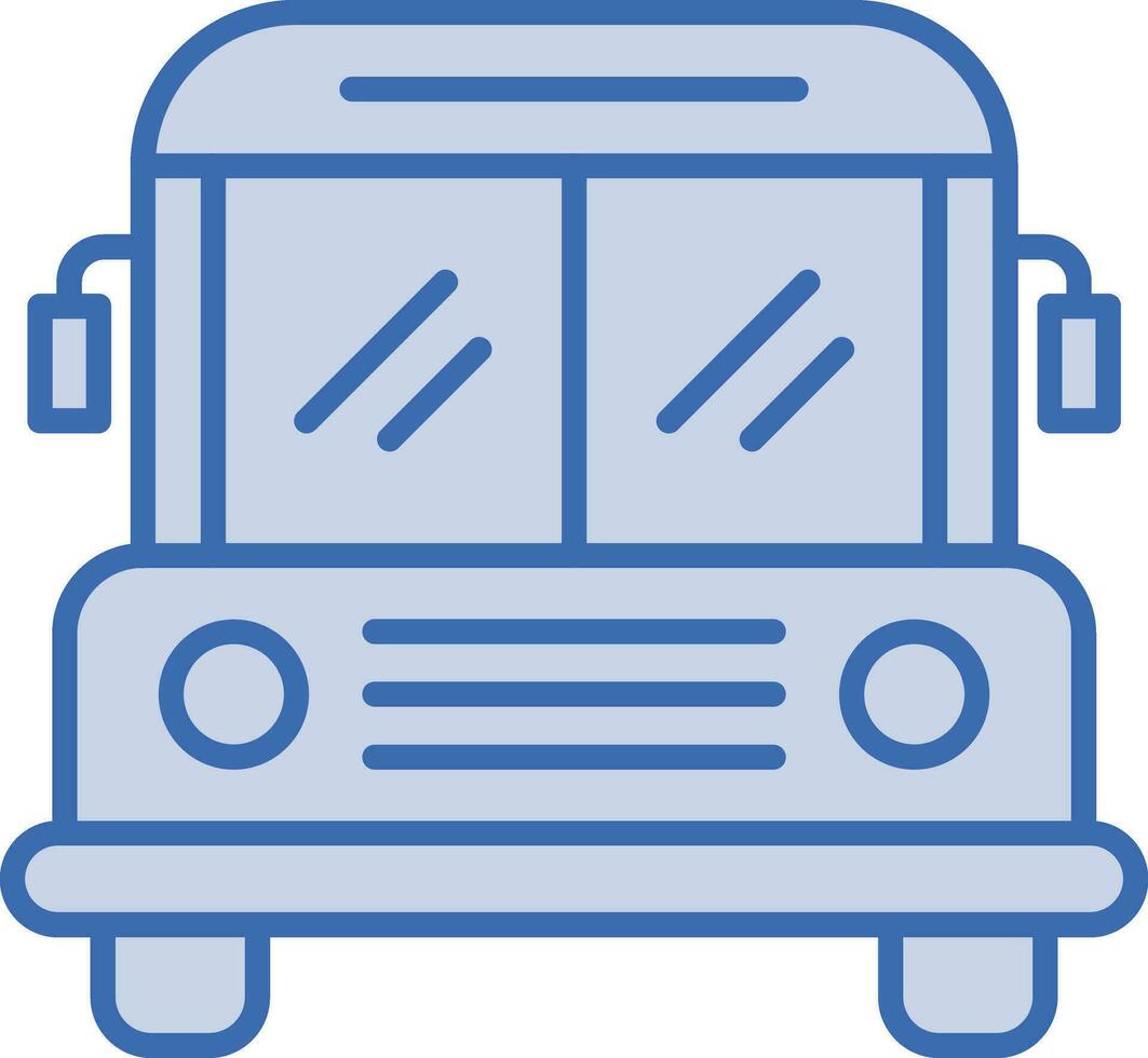 icono de vector de bus