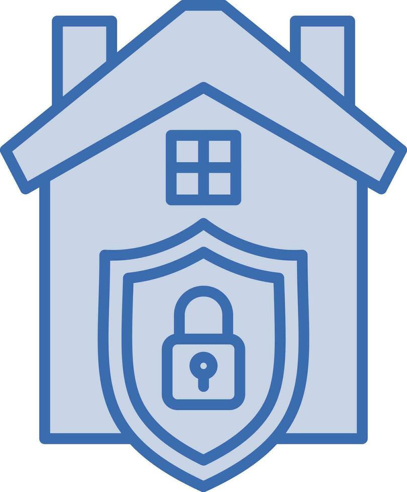 Home Security Vector Icon