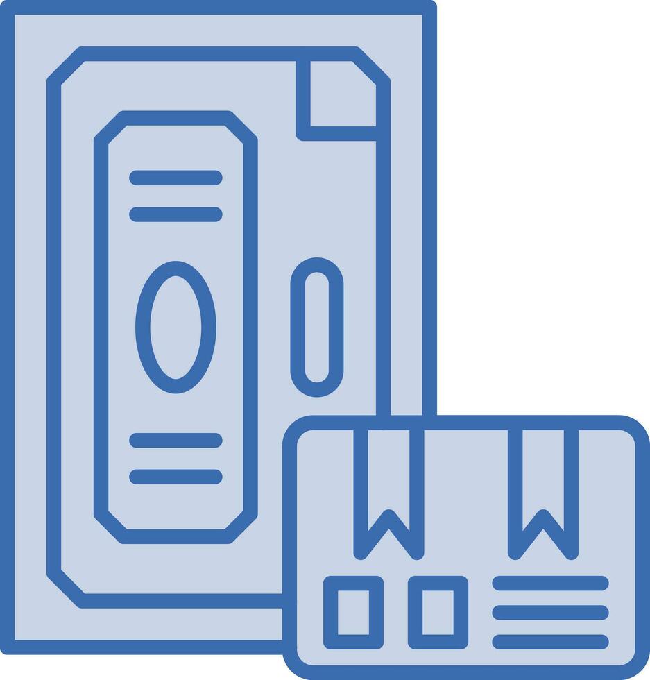 Door Delivery Vector Icon