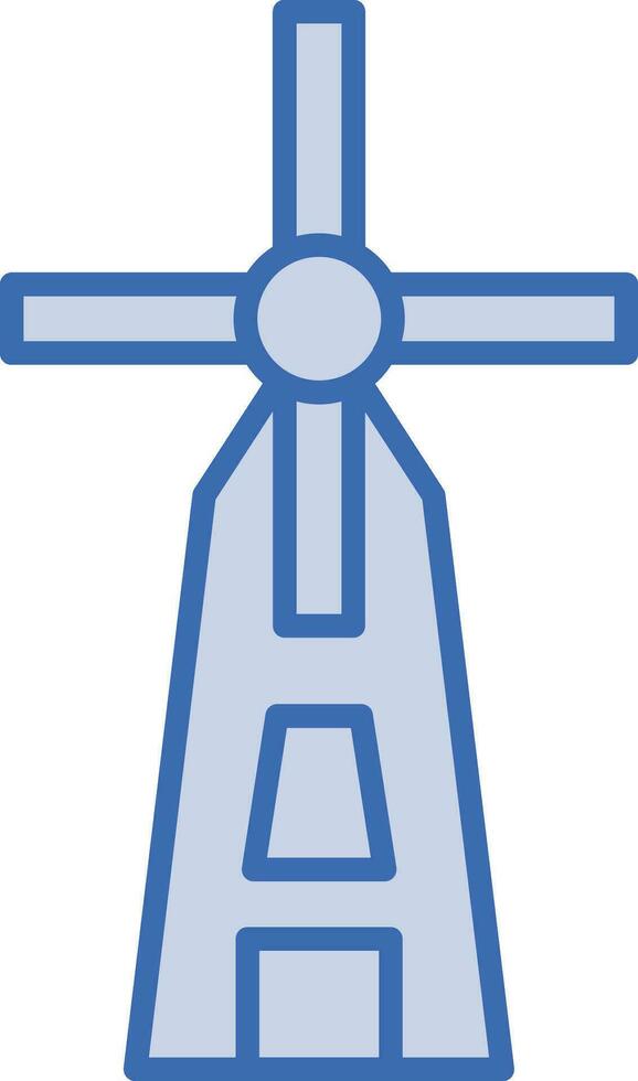 Windmill Vector Icon