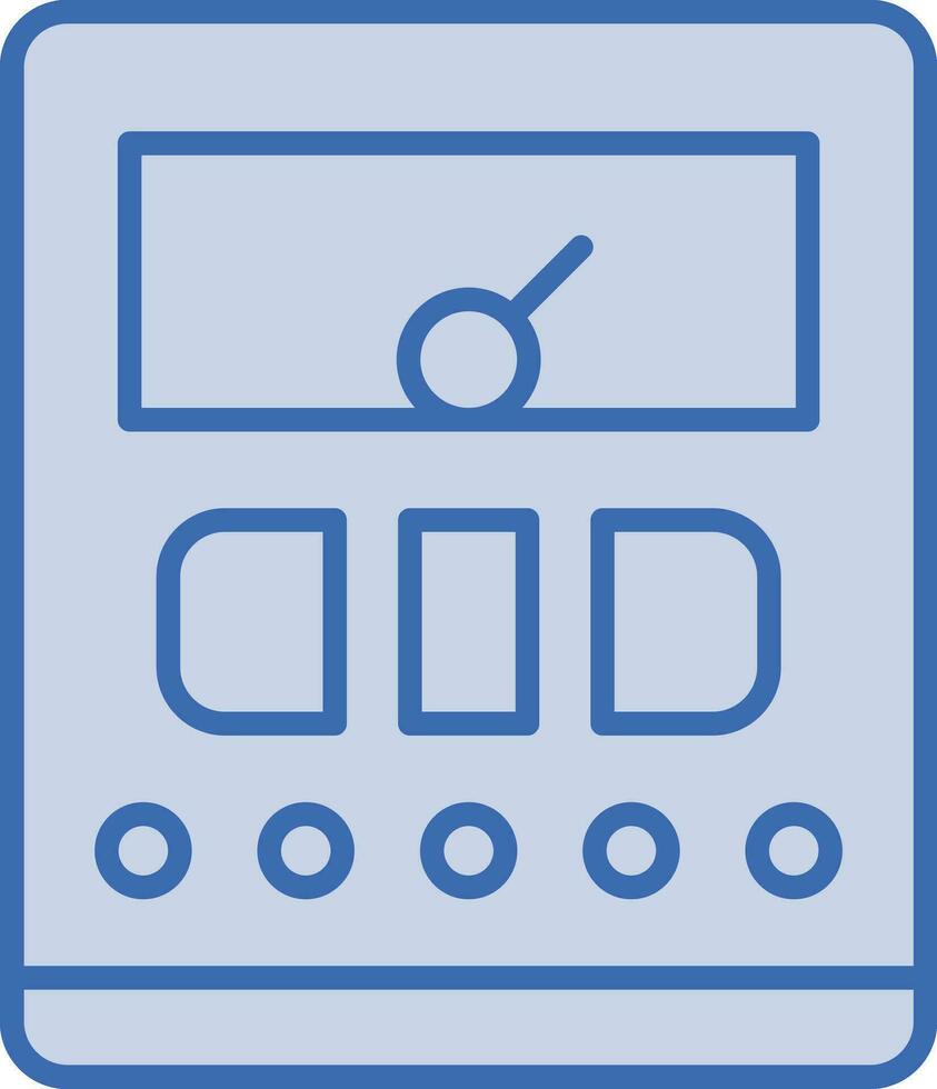 ensayador máquina vector icono