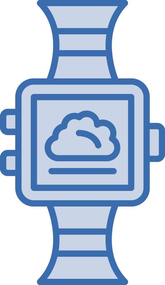 Weather Smartwatch Vector Icon