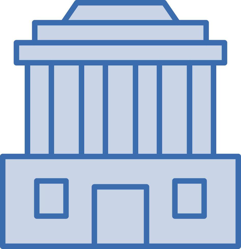 Mausoleum Vector Icon