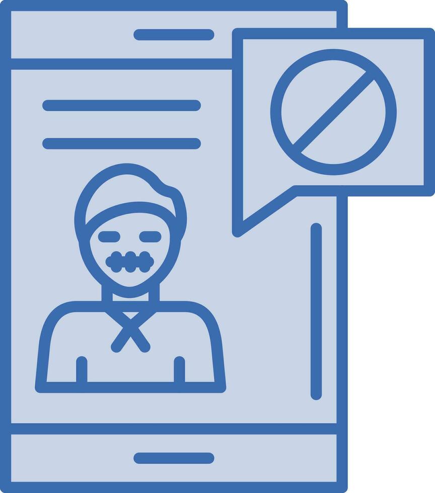 No Speak Vector Icon