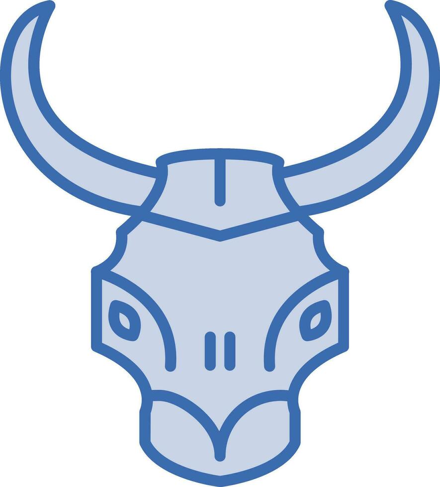 Bull Skull Vector Icon