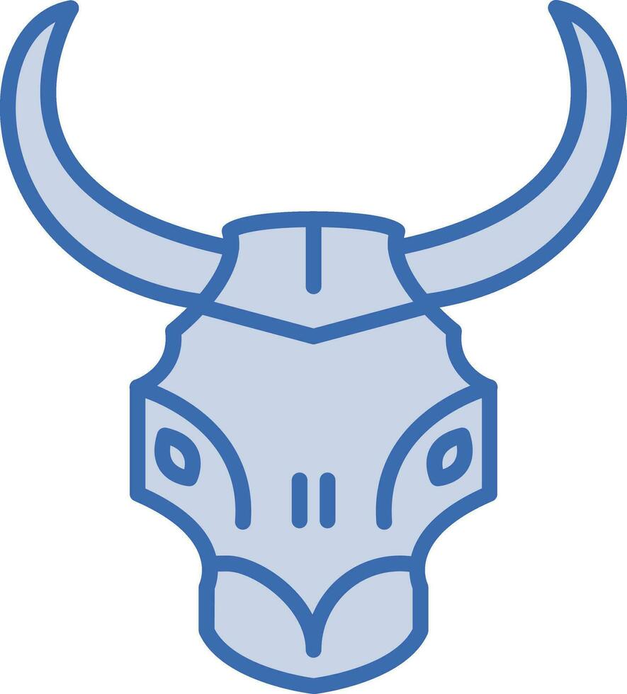 Bull Skull Vector Icon