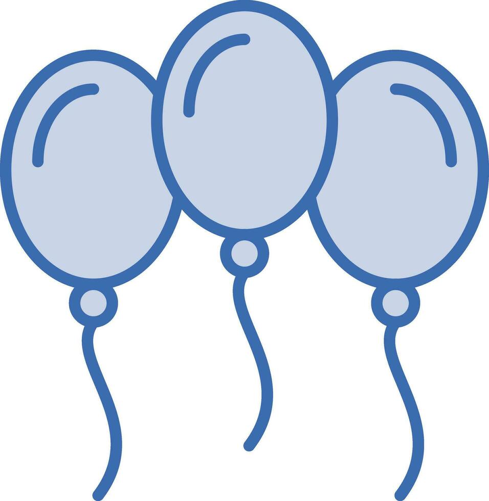 Balloons Vector Icon