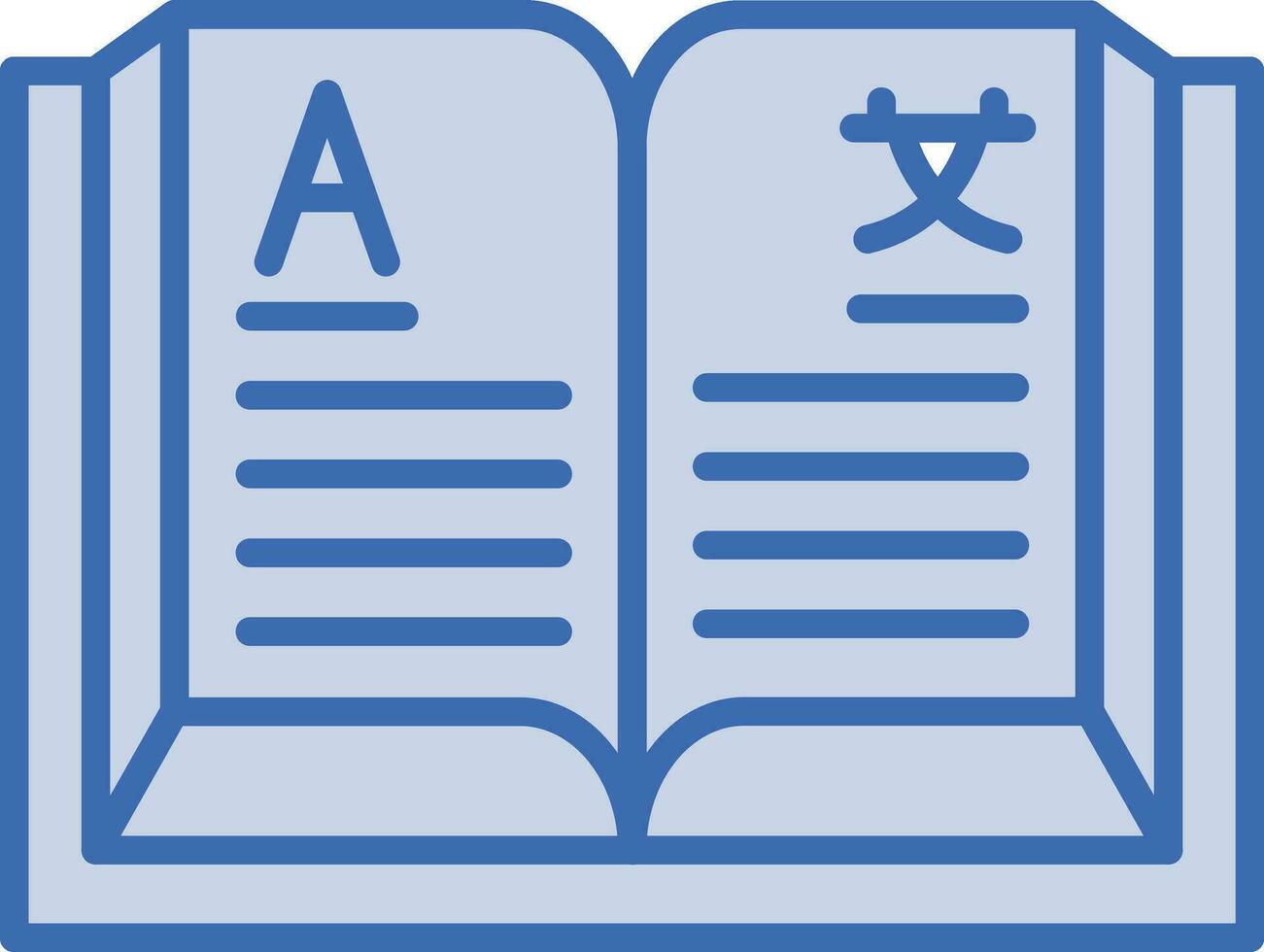 Language Learning Vector Icon