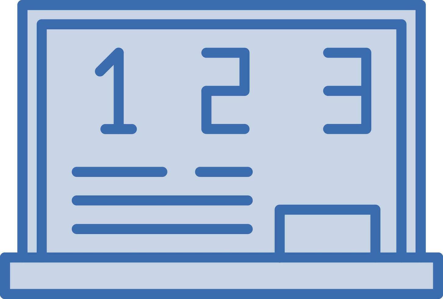 School Letter Vector Icon