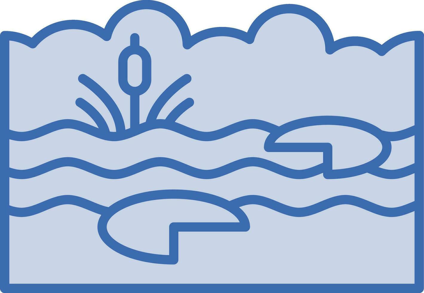 Swamp Vector Icon