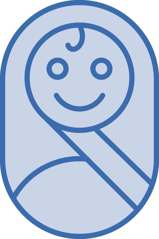 Newborn Baby Vector Icon