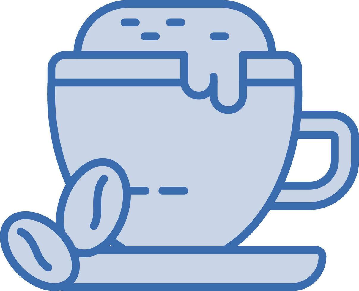 Coffee Latte Vector Icon