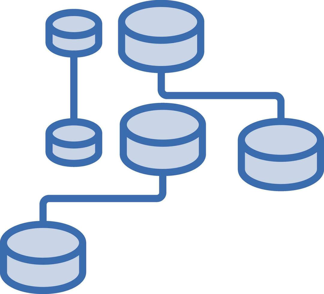 Unstructured Data Vector Icon