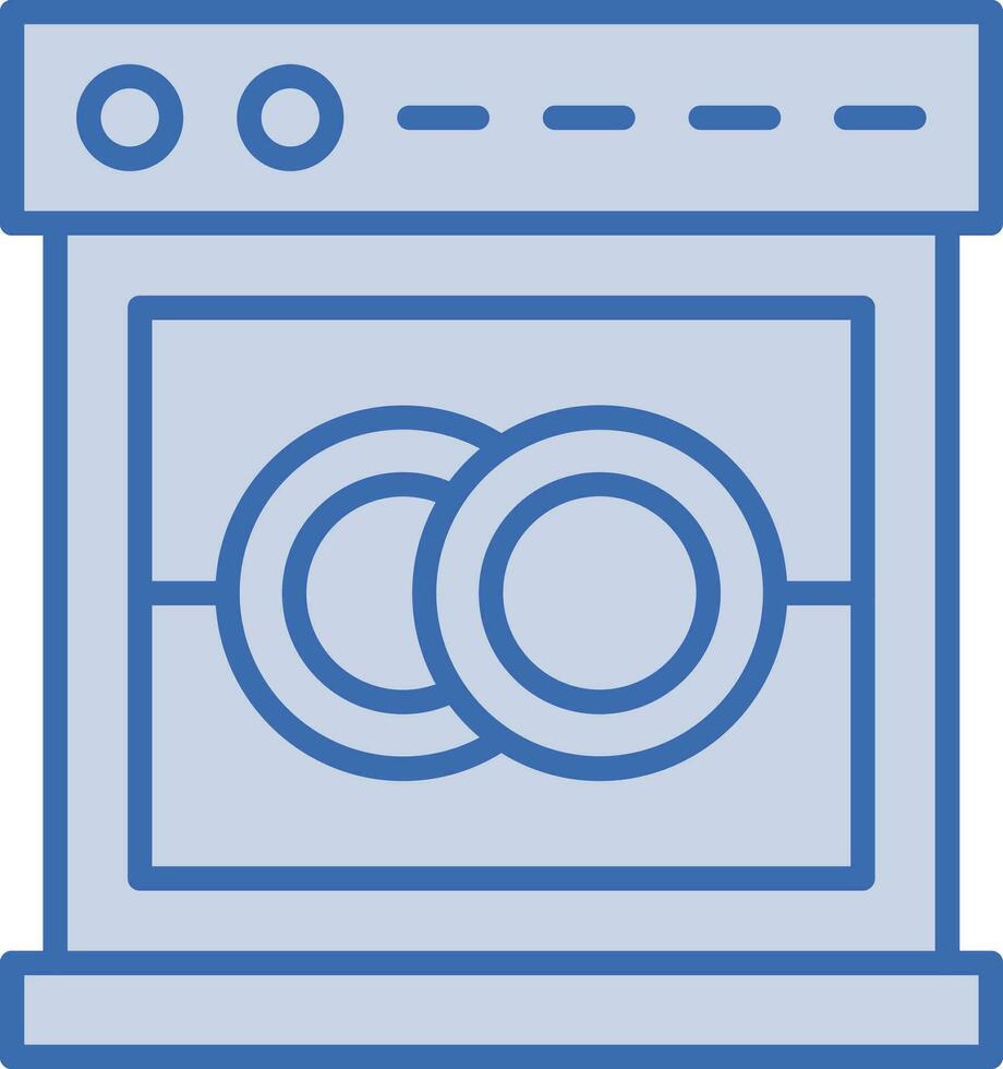 Dishwasher Vector Icon