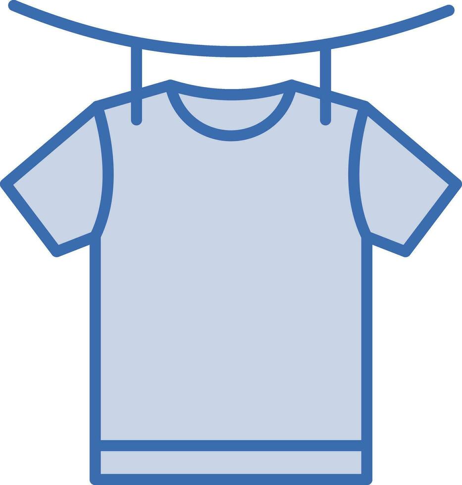 Drying Clothes Vector Icon