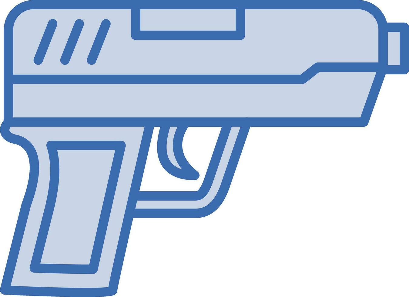 icono de vector de pistola