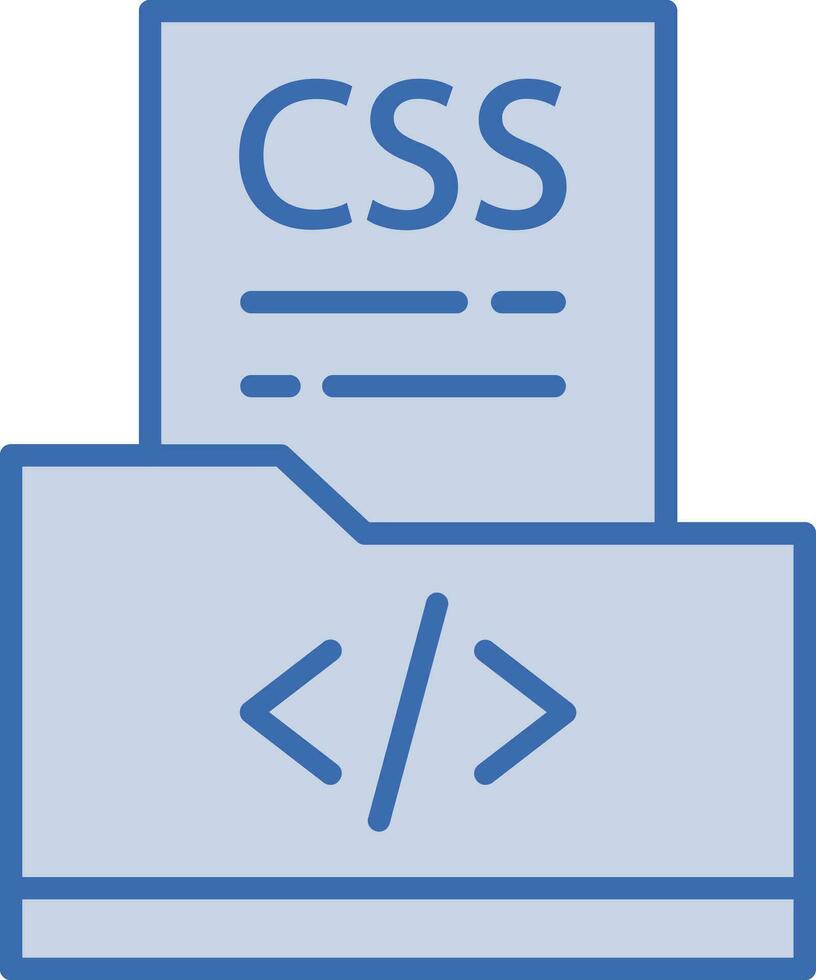 CSS File Vector Icon