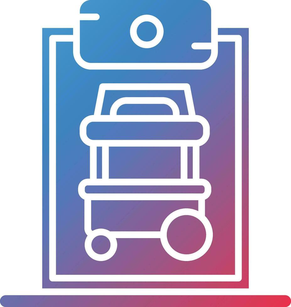 Cart Registration Vector Icon