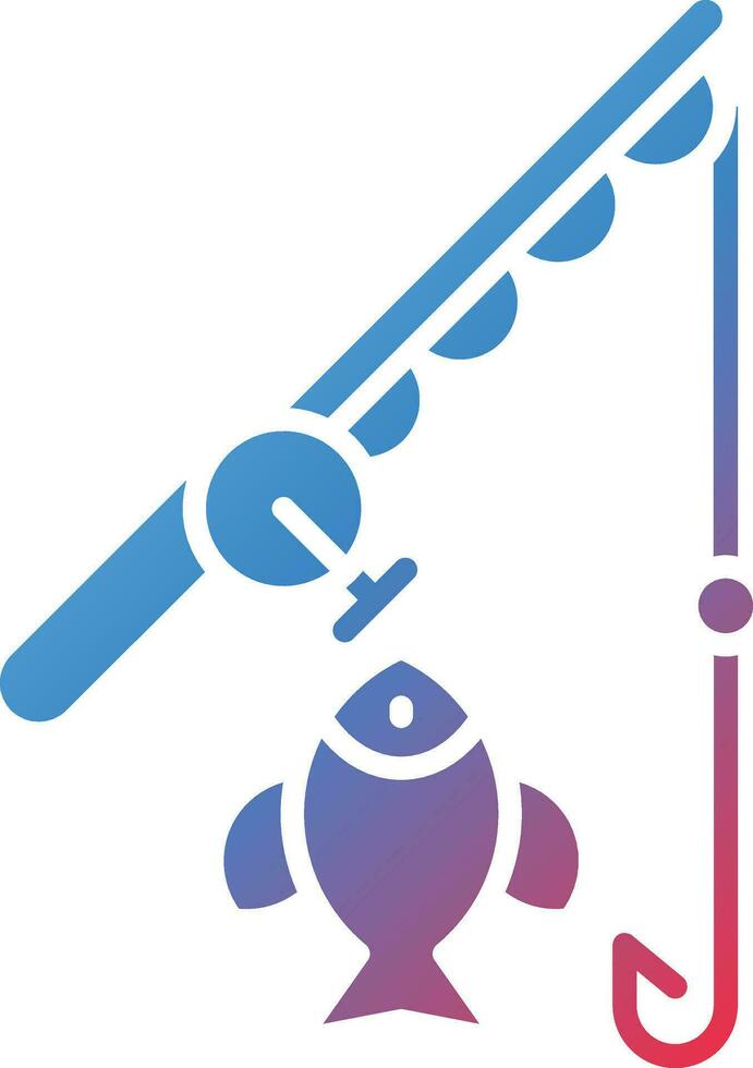 Sport Fishing Vector Icon