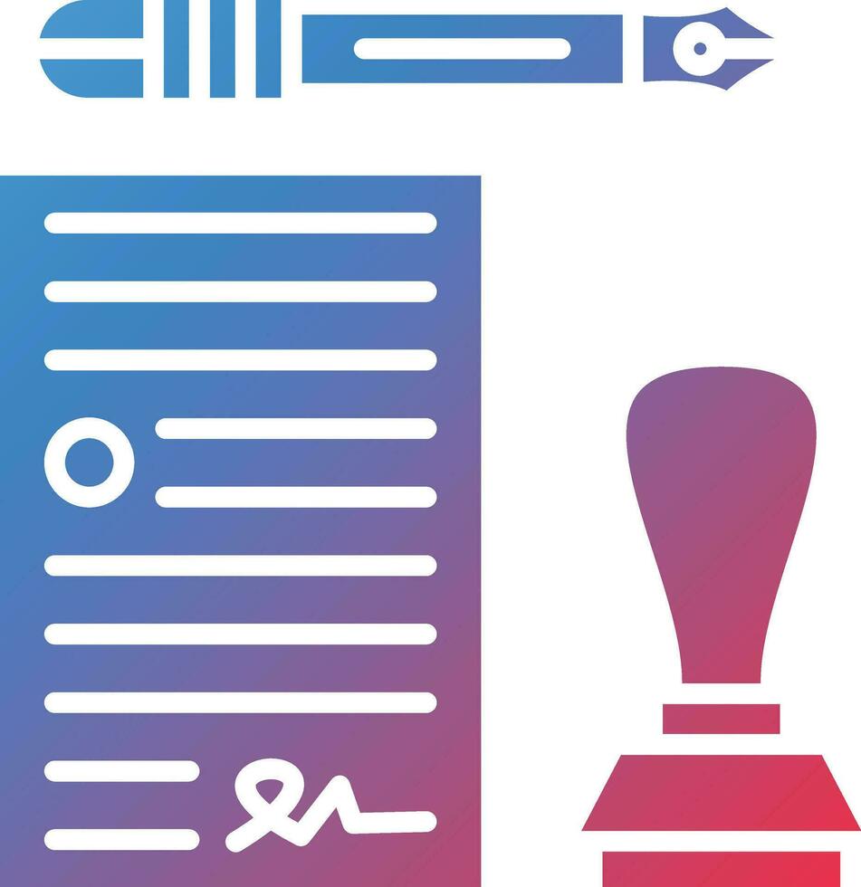 Corporate Law Vector Icon