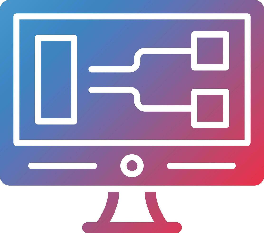 Visual Programming Vector Icon