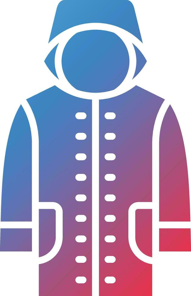 Rain Jacket Vector Icon