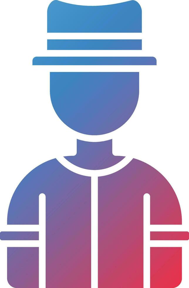Survivalist Male Vector Icon