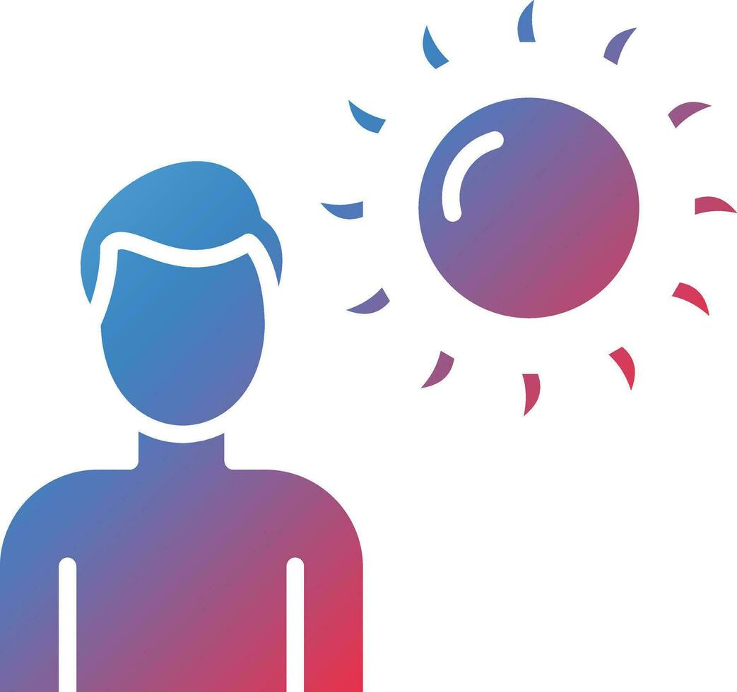 Tanning Vector Icon