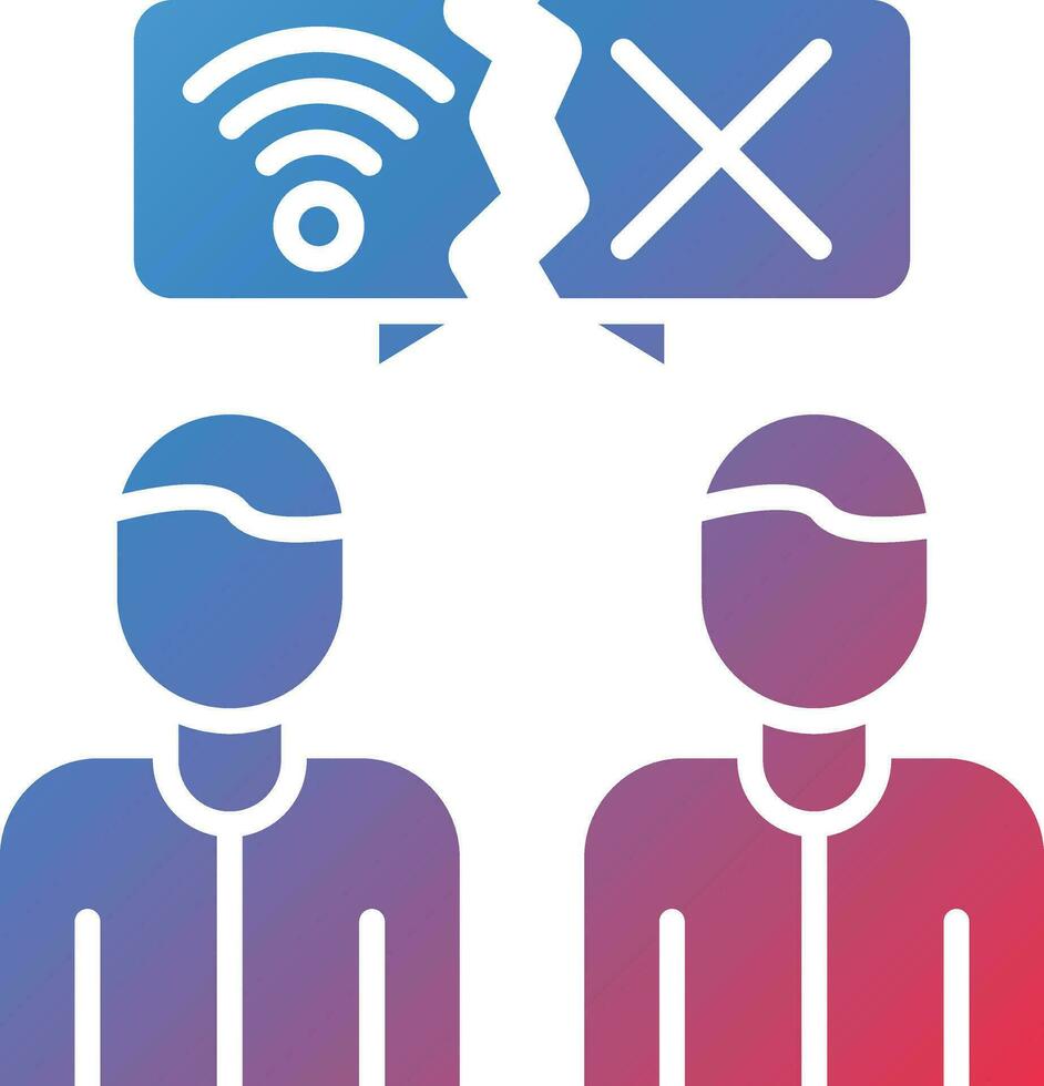 Digital Divide Vector Icon