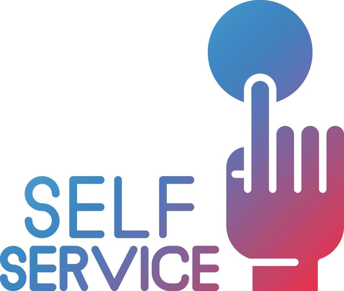 Self Service Vector Icon