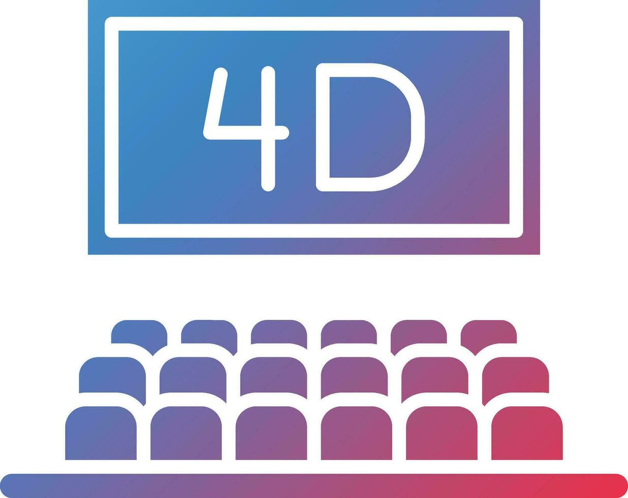 cine 4d vector icono