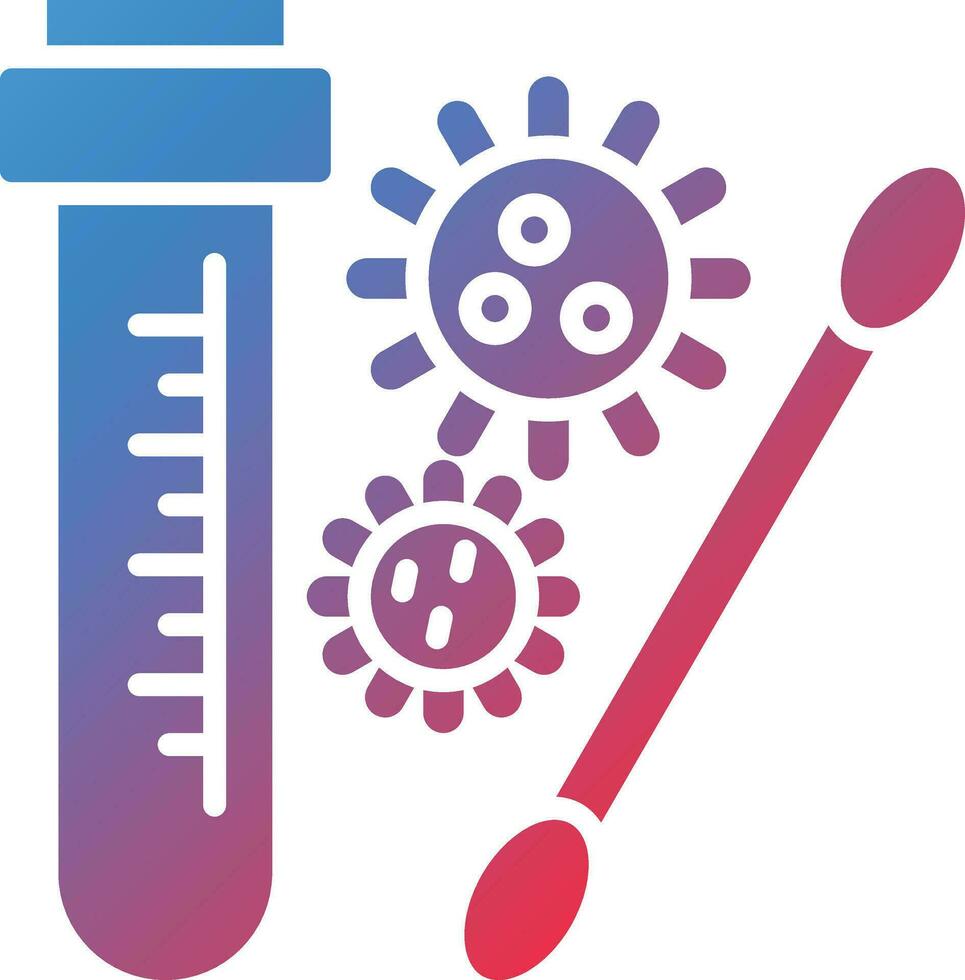 PCR Test Vector Icon