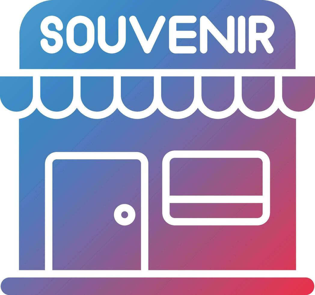 Souvenir Shop Vector Icon
