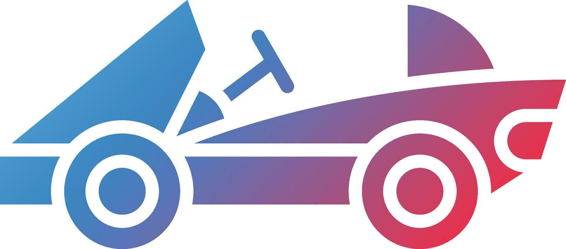 Vamos kart vector icono