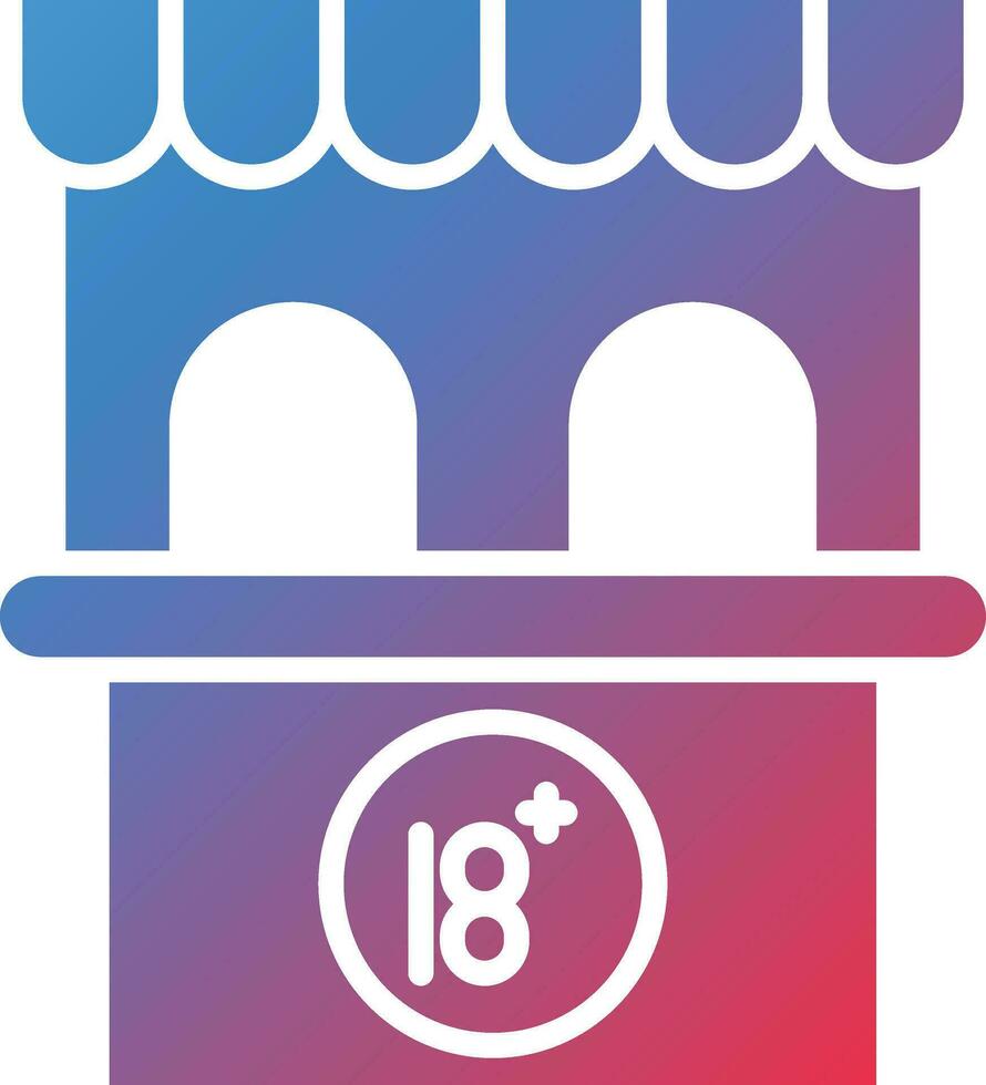 Age Limit Vector Icon
