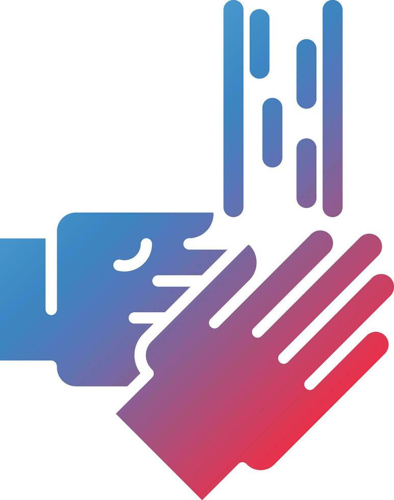 Hand Washing Vector Icon