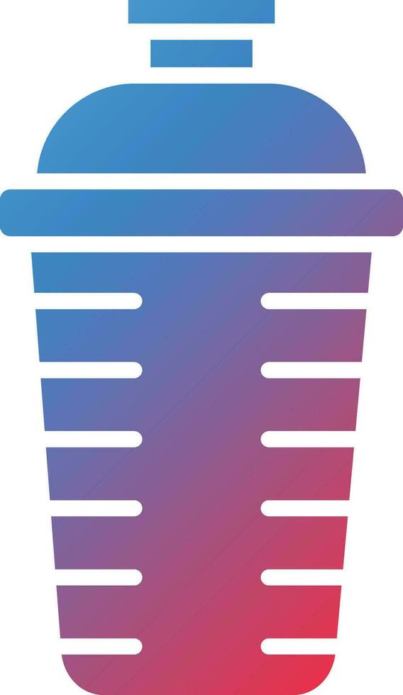 Protein Shake Vector Icon