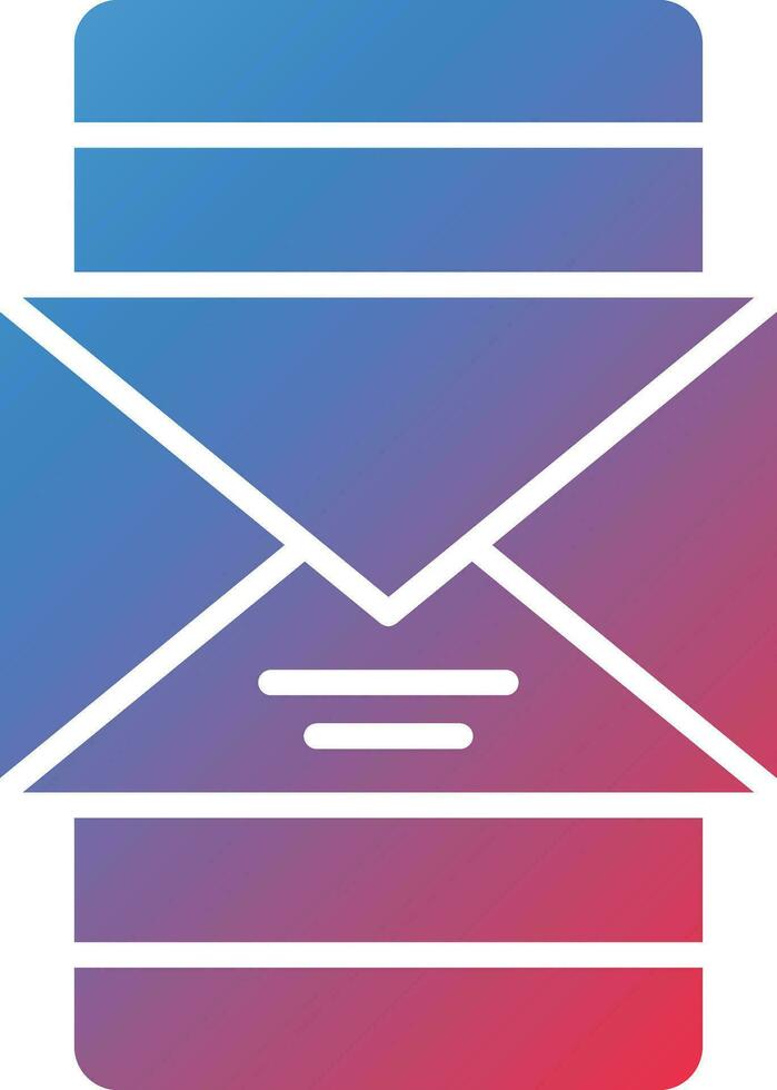 Mobile Messaging Vector Icon