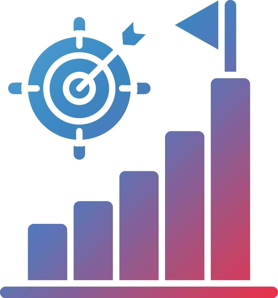 Reach Goal Vector Icon