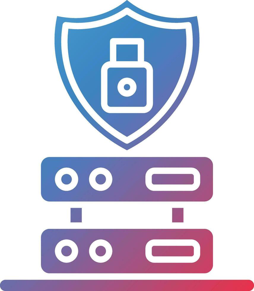 Secure Backup Vector Icon
