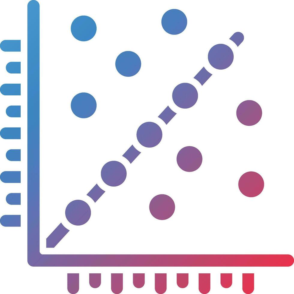 Regression Analysis Vector Icon
