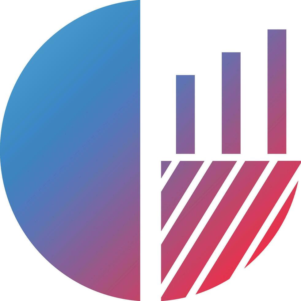 Pie Process Vector Icon