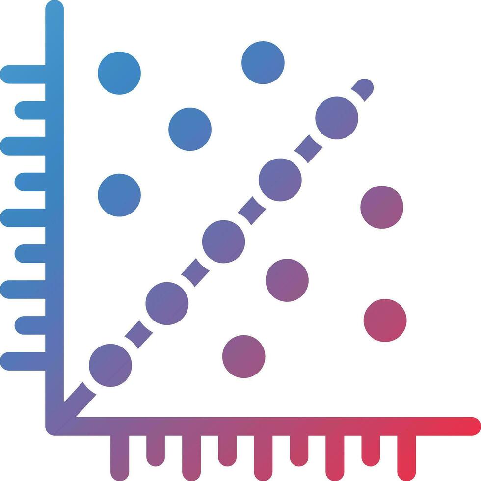 Scatter Vector Icon