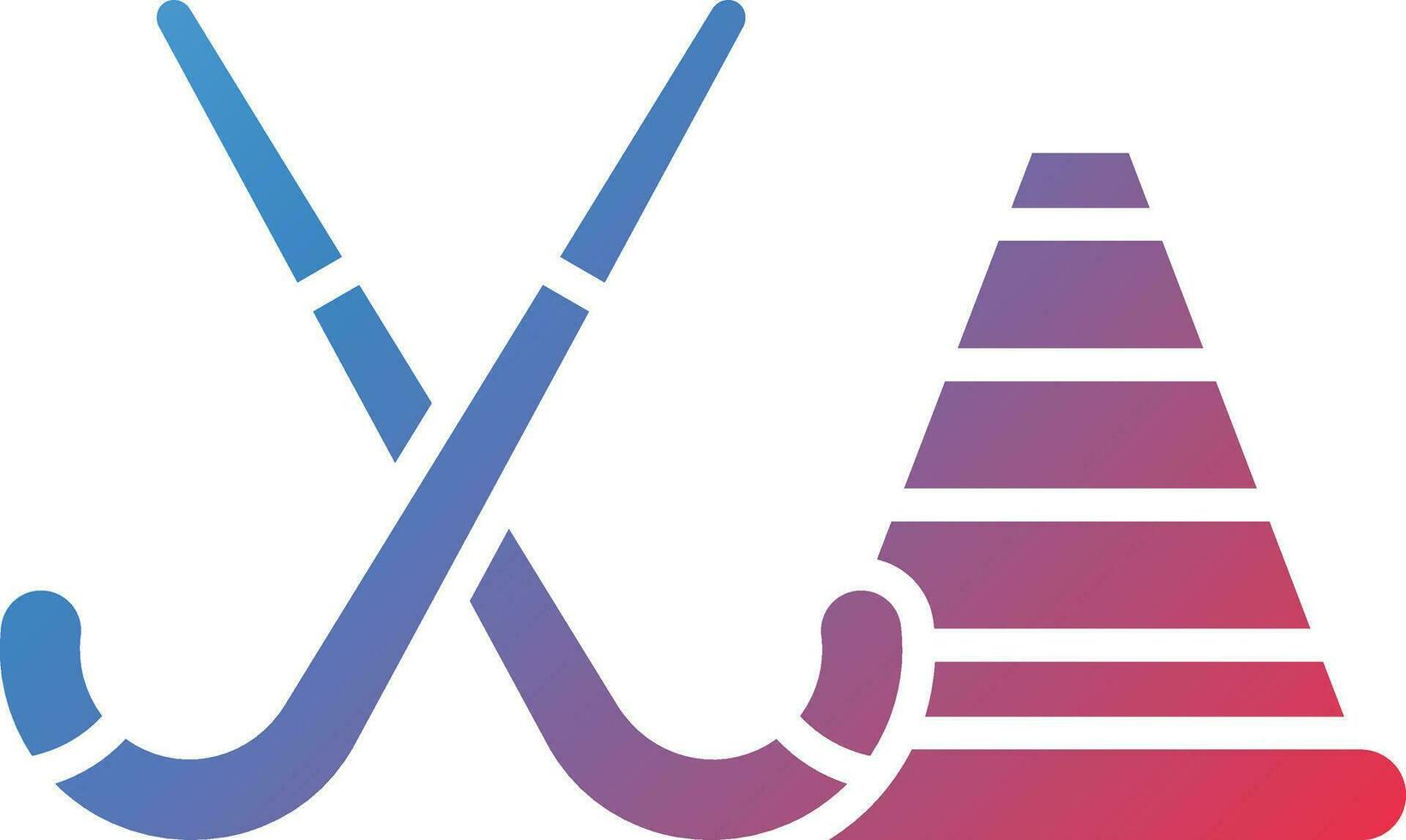 Hockey Practice Vector Icon